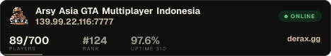 Arsy Asia GTA Multiplayer Indonesia