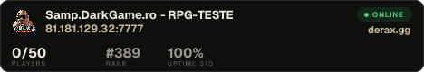 Samp.DarkGame.ro - RPG-TESTE