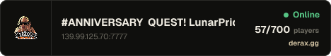 #ANNIVERSARY QUEST! LunarPride Roleplay | lunarpride.net