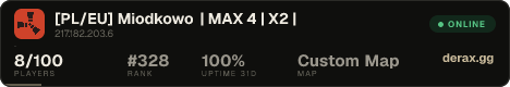[PL/EU] Miodkowo | MAX 4 | X2 |