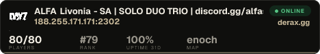 ALFA Livonia - SA | SOLO DUO TRIO | discord.gg/alfaservidores