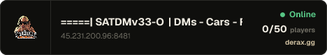 =====| SATDMv33-O | DMs - Cars - Fun |=====