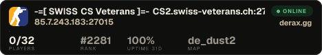 -=[ SWISS CS Veterans ]=- CS2.swiss-veterans.ch:27015