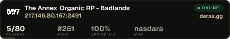 The Annex Organic RP - Badlands