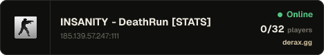 INSANITY - DeathRun [STATS]
