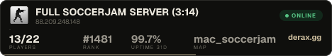 FULL SOCCERJAM SERVER (18:9)
