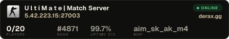 U l t i M a t e | Match Server