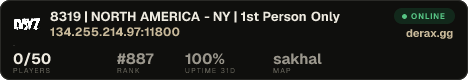 8319 | NORTH AMERICA - NY | 1st Person Only