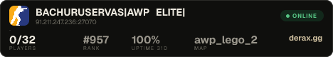 BACHURUSERVAS|AWP ELITE|