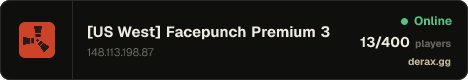 [US West] Facepunch Premium 3