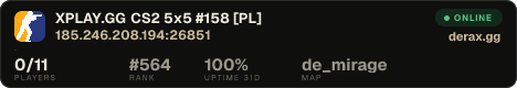 XPLAY.GG • CS2 5x5 #158 • [PL]