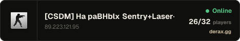 [CSDM] Ha paBHblx Sentry+Laser+Flag HARDCORE
