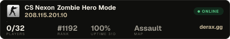 CS Nexon Zombie Hero Mode