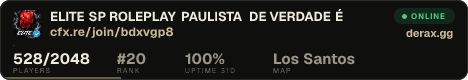 ELITE SP 🡺ROLEPLAY PAULISTA DE VERDADE É
