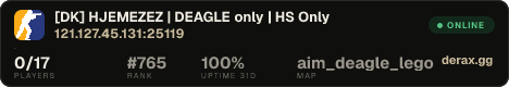 [DK] HJEMEZEZ | DEAGLE only | HS Only