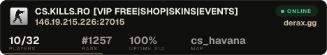 CS.KILLS.RO [VIP FREE|SHOP|SKINS|EVENTS]