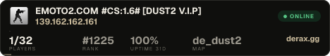 EMOTO2.COM #CS:1.6# [DUST2 V.I.P]