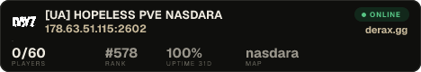 [UA] HOPELESS PVE NASDARA