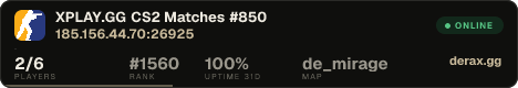 XPLAY.GG • CS2 Matches #850