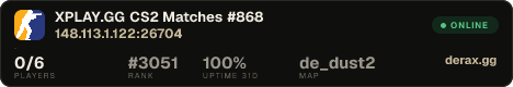 XPLAY.GG • CS2 Matches #868