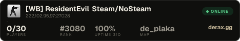 [WB] ResidentEvil 바이오하자드 Steam/NoSteam