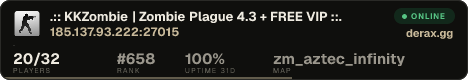 .:: KKZombie | Zombie Plague 4.3 + FREE VIP ::.