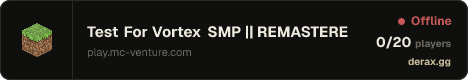 Test For Vortex SMP || REMASTERED