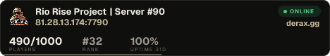 Rio Rise Project | Server #90