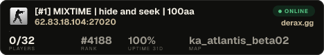 [#1] MIXTIME | hide and seek | 100aa
