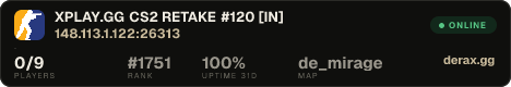 XPLAY.GG • CS2 RETAKE #120 • [IN]