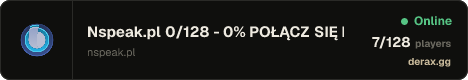 Nspeak.pl 5/128 - 4% » UŻYJ IP: nspeak.pl