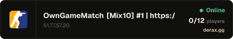 OwnGameMatch [Mix10] #1 | https://owngame.pl