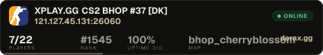 XPLAY.GG • CS2 BHOP #37 • [DK]
