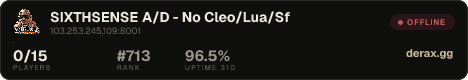 SIXTHSENSE A/D - No Cleo/Lua/Sf