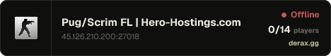 Pug/Scrim FL | Hero-Hostings.com