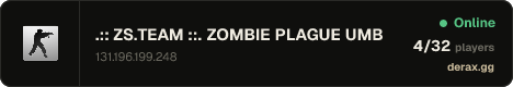 .:: ZS.TEAM ::. ZOMBIE PLAGUE UMBRELLA [VIP-FREE] @ZSTEAM.SITE
