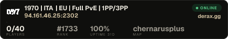 1970 | ITA | EU | Full PvE | 1PP/3PP