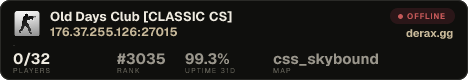 Old Days Club [CLASSIC CS]