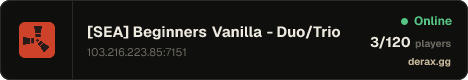[SEA] Beginners Vanilla - Duo/Trio
