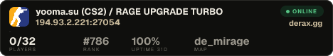 ███ ➥ yooma.su (CS2) / RAGE UPGRADE TURBO