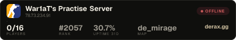 War1aT's Practise Server