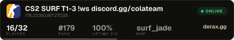 CS2 SURF T1-3 !ws • discord.gg/colateam