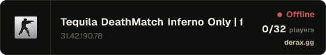 Tequila DeathMatch Inferno Only | fatality-cs.info
