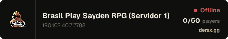 Brasil Play Sayden RPG (Servidor 1) [Android/PC]