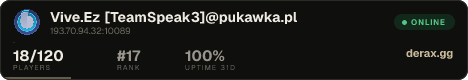 Vive.Ez [TeamSpeak3]@pukawka.pl