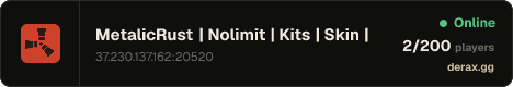 MetalicRust | Nolimit | Kits | Skin | x2 |