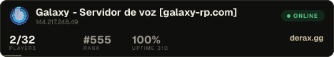 Galaxy - Servidor de voz [galaxy-rp.com]