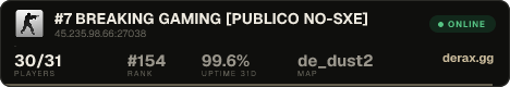 #7 BREAKING GAMING [PUBLICO NO-SXE]