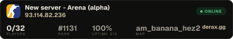 New server - Arena (alpha)
