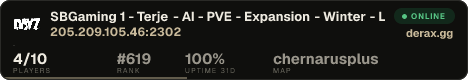 SBGaming 1 - Terje - AI - PVE - Expansion - Winter - Light RP